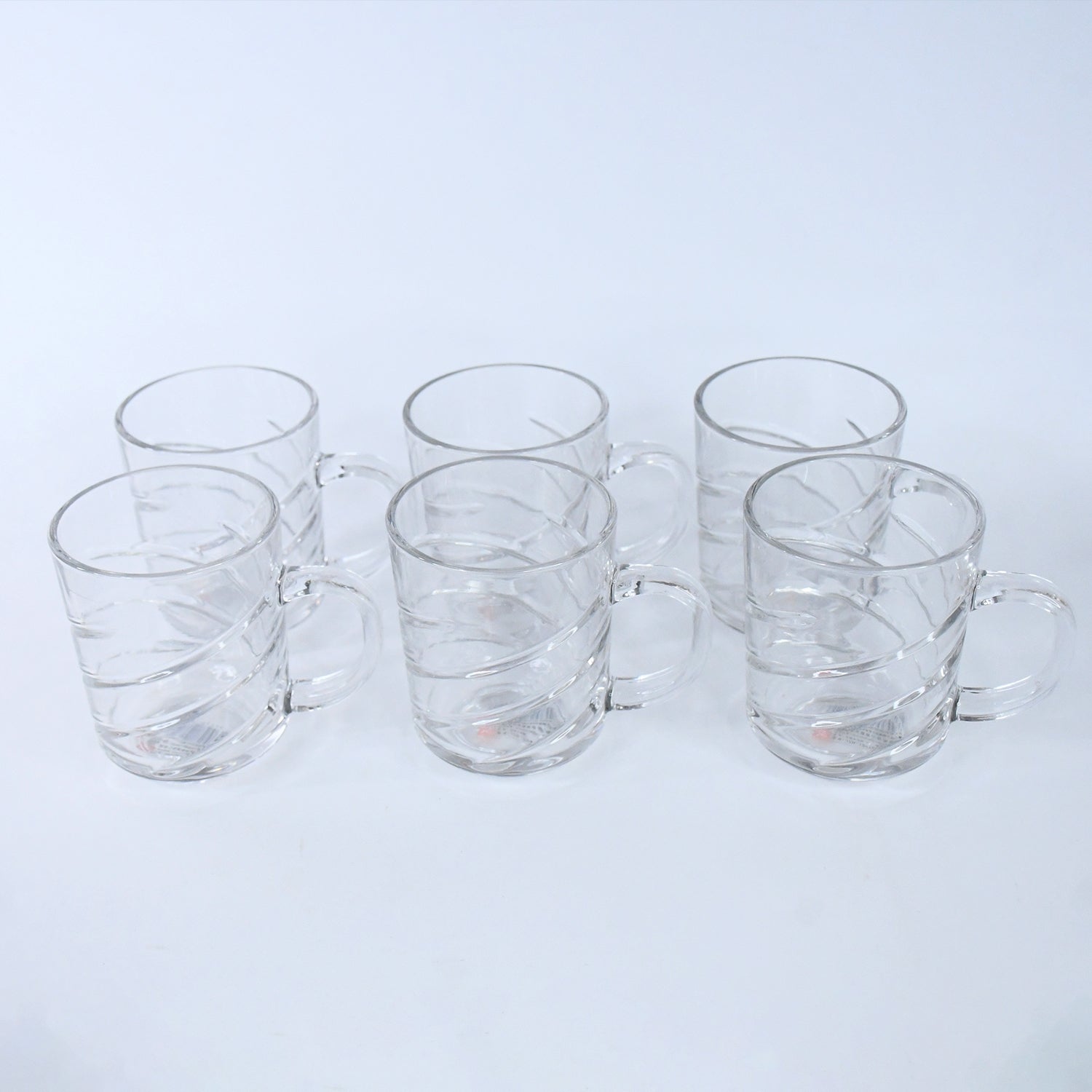 Glass Coffe & Tea Cup / Mug Enjoy Your Drink in Style, Water glass (6 pcs Set / 220 ML) Glass Coffe & Tea Cup / Mug Enjoy Your Drink in Style, Water glass (6 pcs Set / 220 ML)